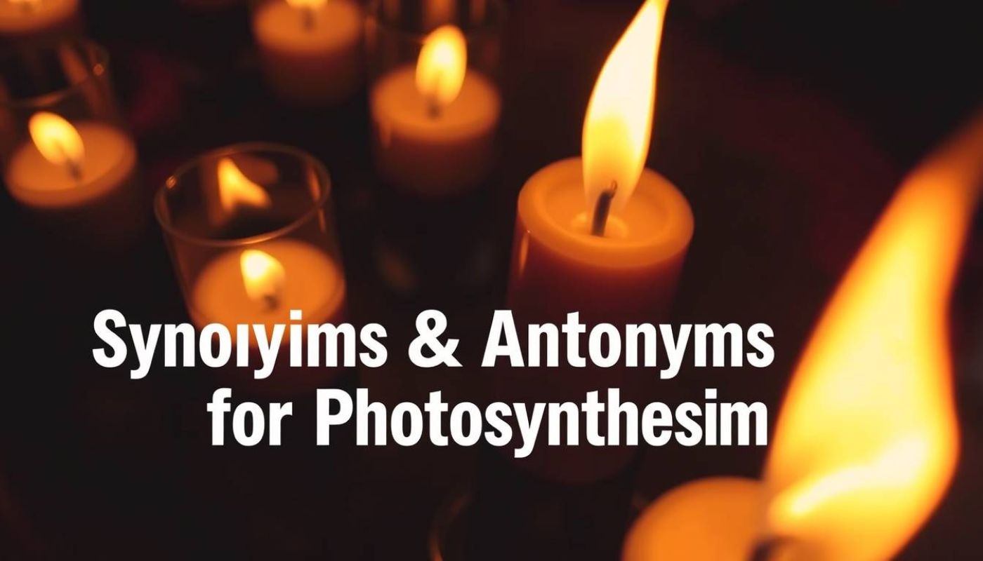 Synonyms & Antonyms for Photosynthesis